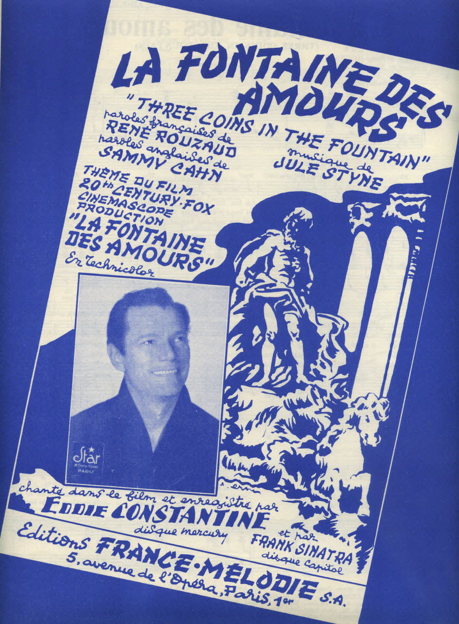partition de musique La fontaine des amours 1969.88.995 Photo