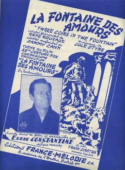 partition de musique La fontaine des amours 1969.88.995 Photo