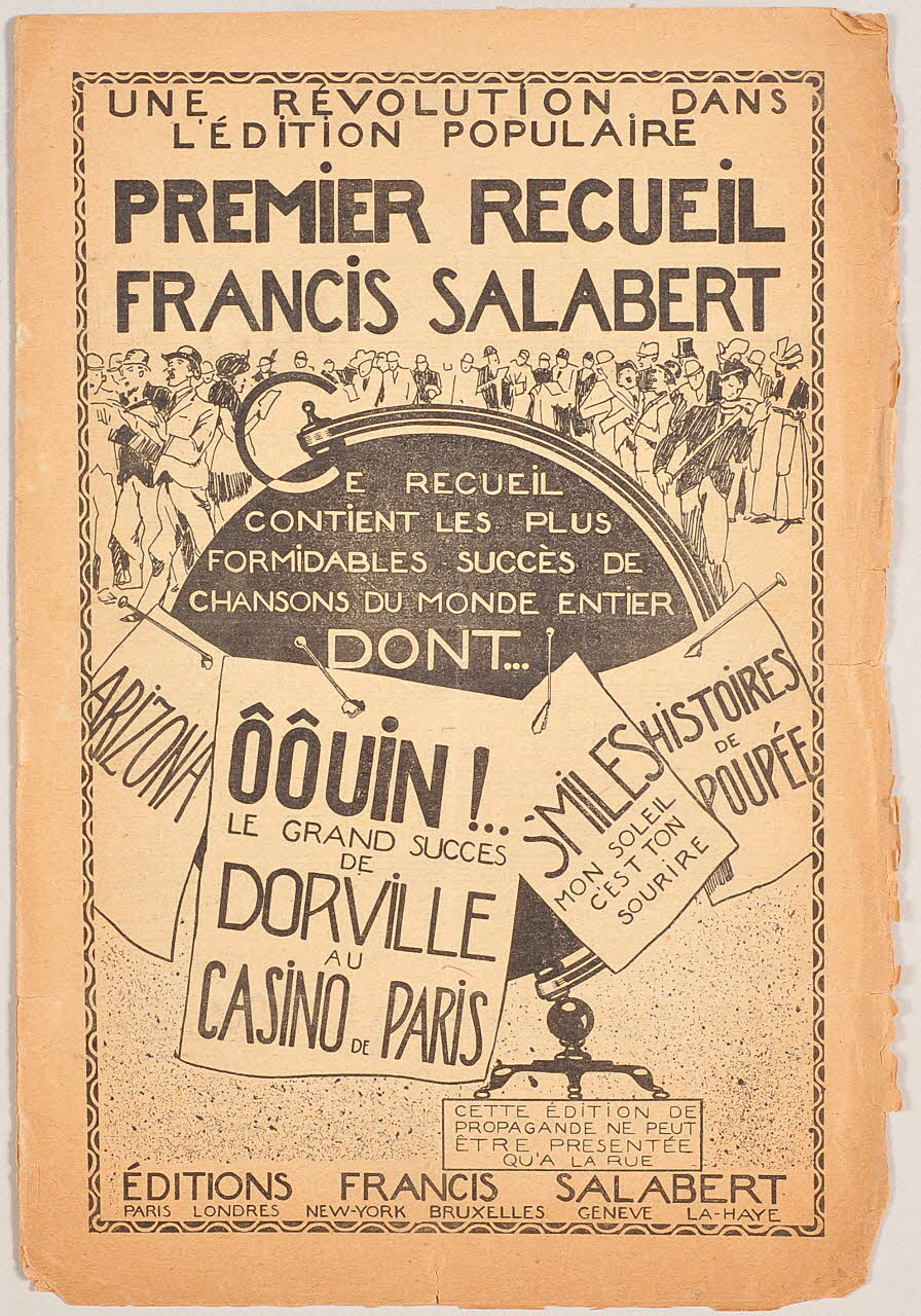 chanson petit format 1970.139.107 Photo