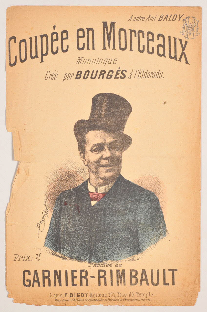 MONOLOGUE petit format 1970.139.40 Photo