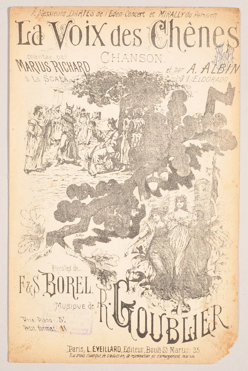 chanson petit format 1970.139.42 Photo