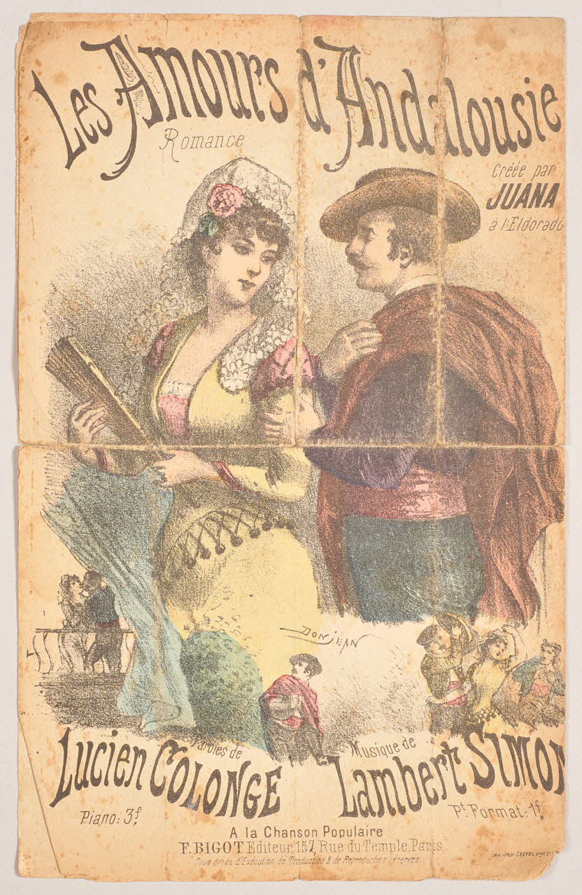 chanson petit format 1970.139.7 Photo