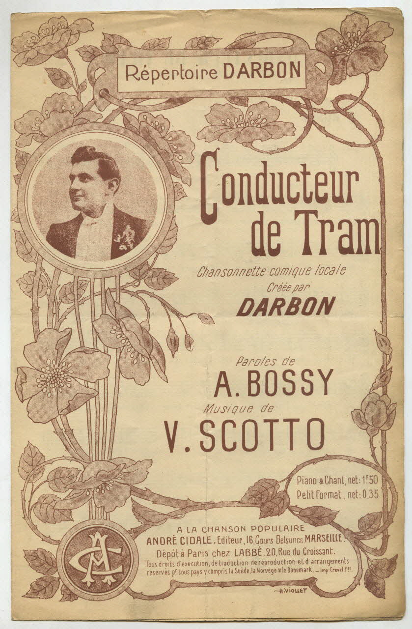 chanson petit format 1971.33.110 Photo