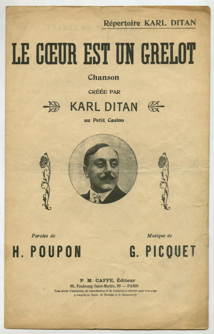 chanson petit format 1971.33.119 Photo