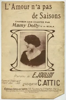 chanson petit format 1971.33.120  Photo