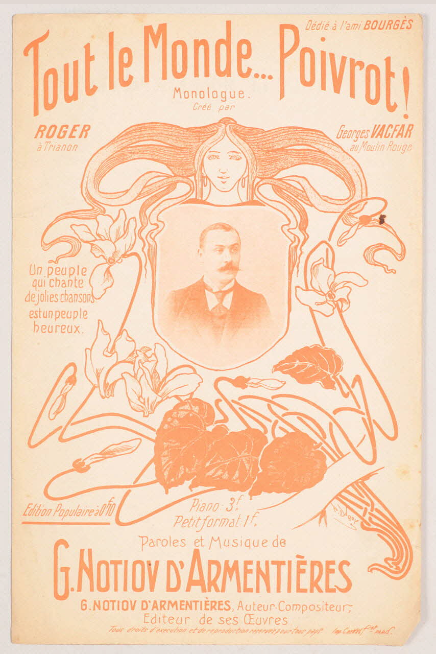 chanson petit format 1971.33.170 Photo