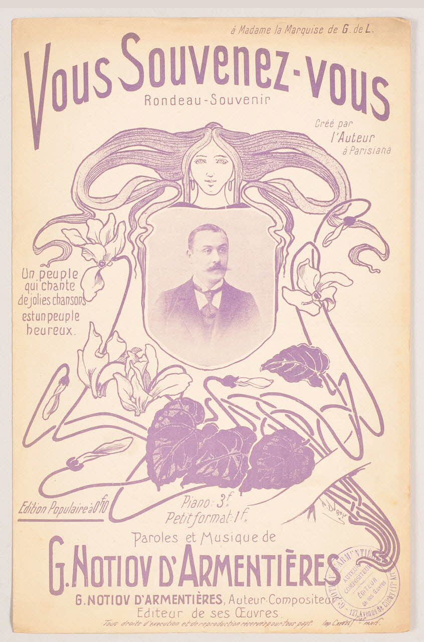 chanson petit format 1971.33.172 Photo