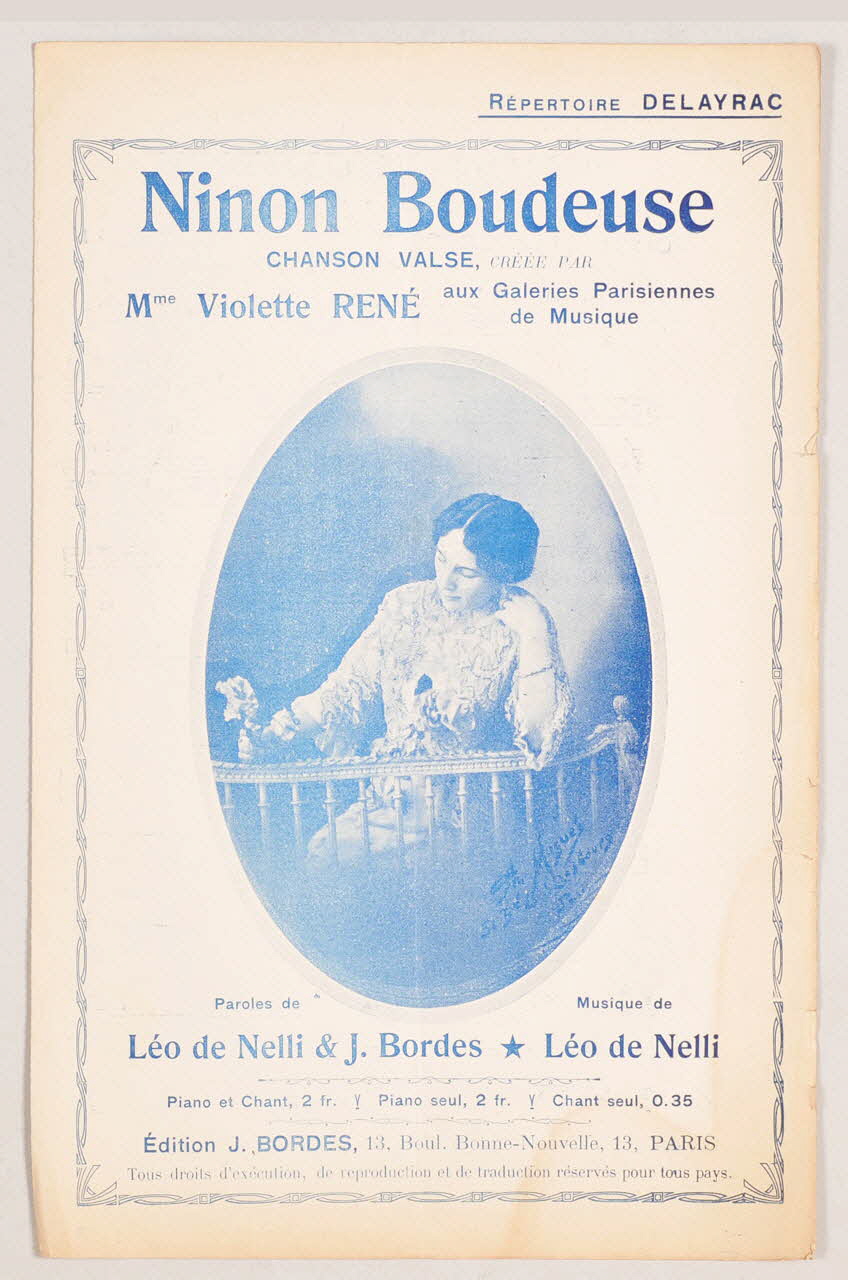 chanson petit format 1971.33.185 Photo