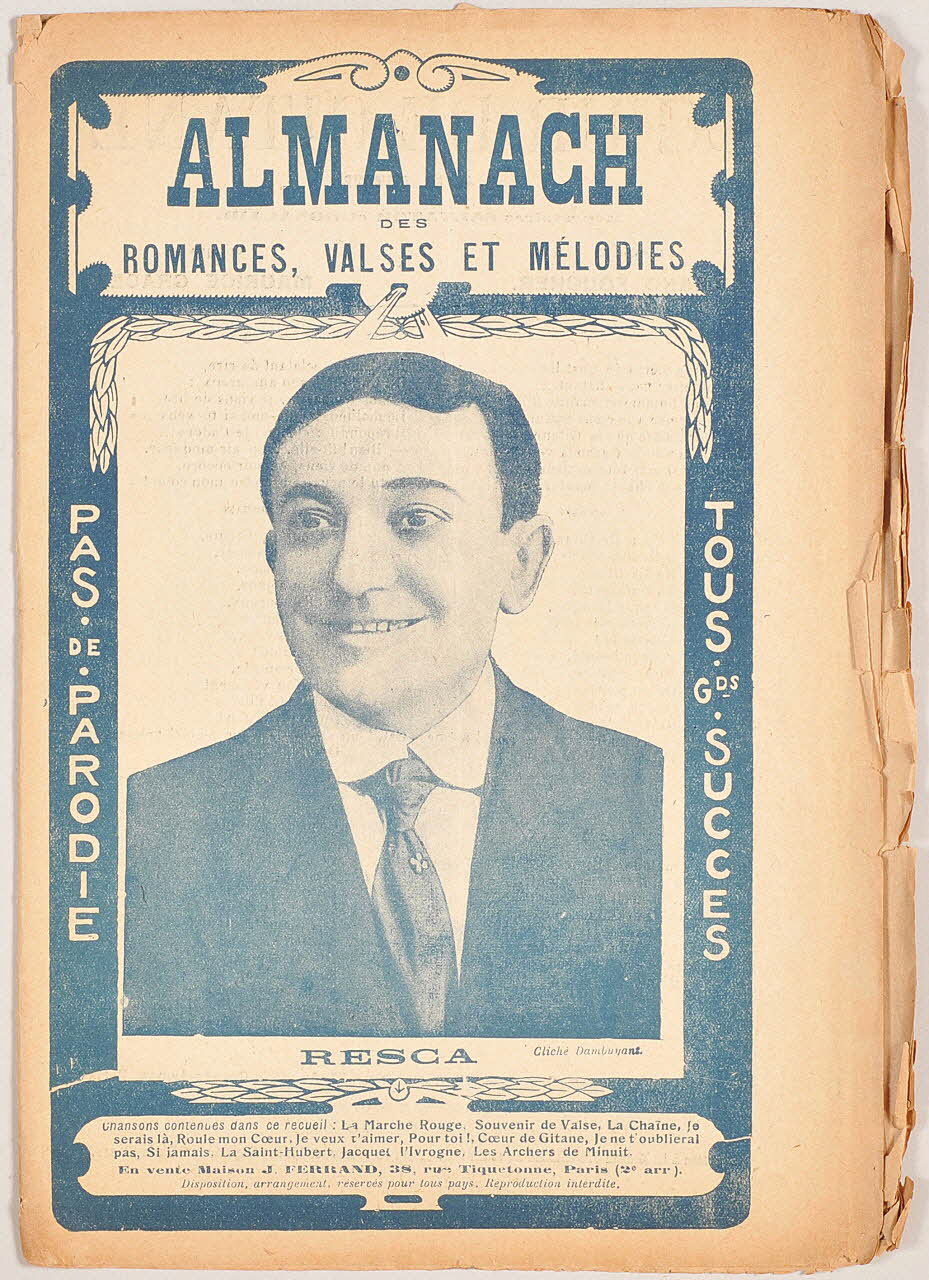 chanson petit format 1971.33.186 Photo