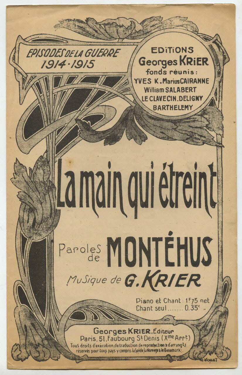 chanson petit format 1971.33.205 Photo