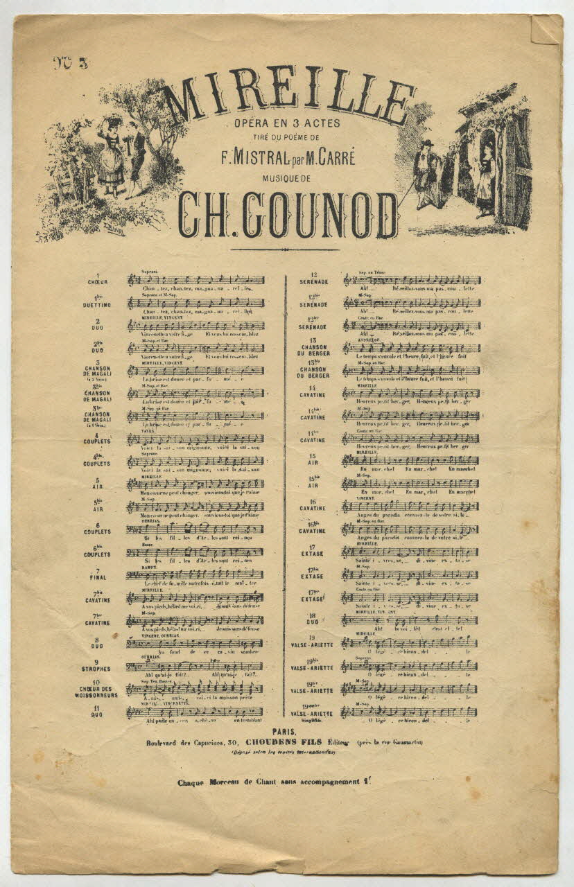 chanson petit format 1971.33.207 Photo