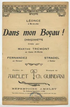 chanson petit format 1971.33.224  Photo