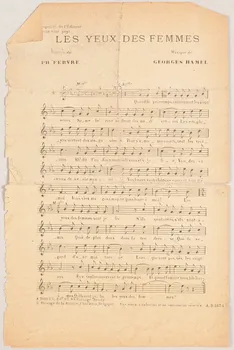 chanson petit format 1971.33.406  Photo