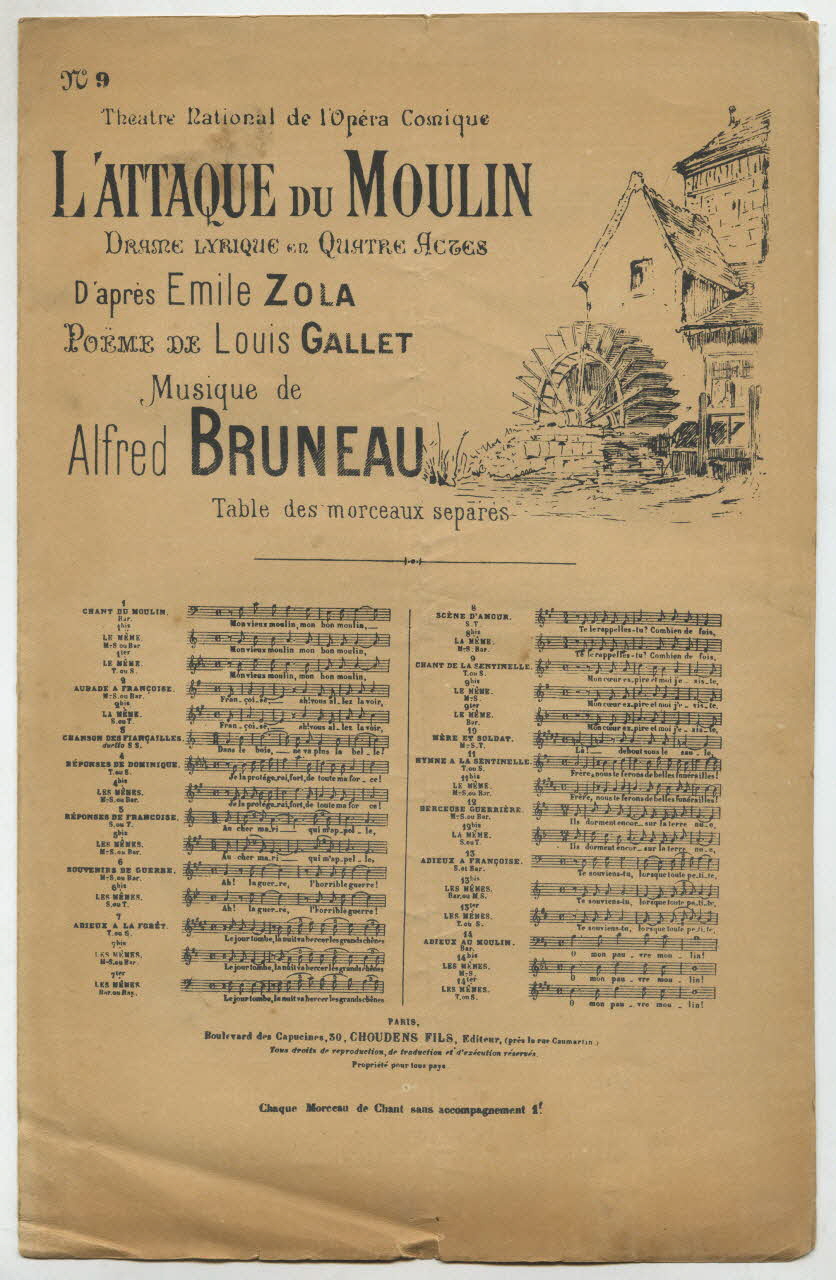 chanson petit format 1971.33.203 Photo