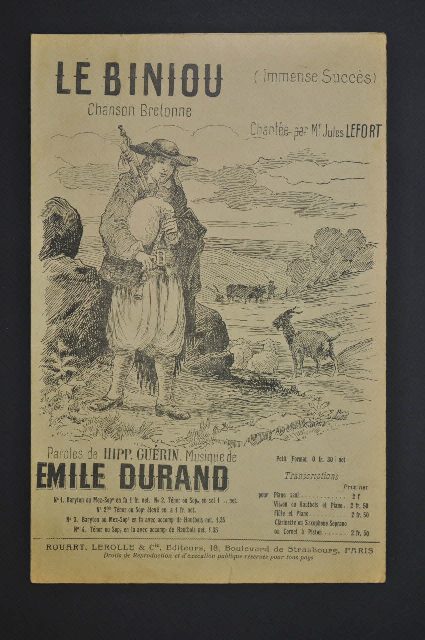 chanson petit format 1967.178.8 Photo Mucem