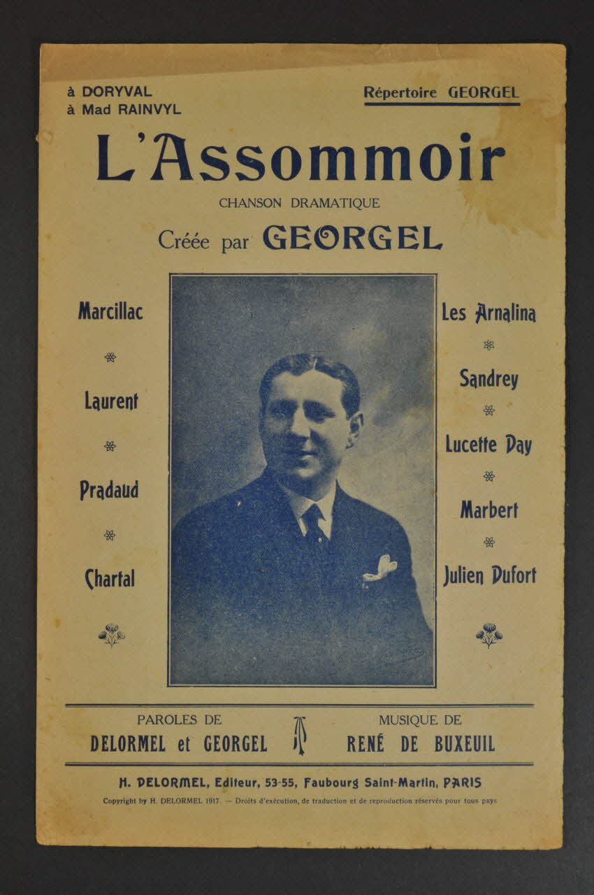 chanson petit format 1967.179.105 Photo Mucem