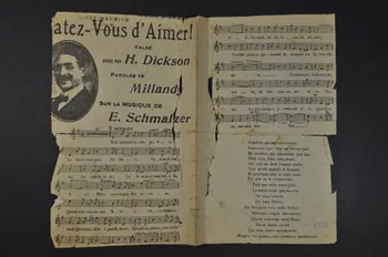 chanson petit format 1967.179.118  Photo Mucem