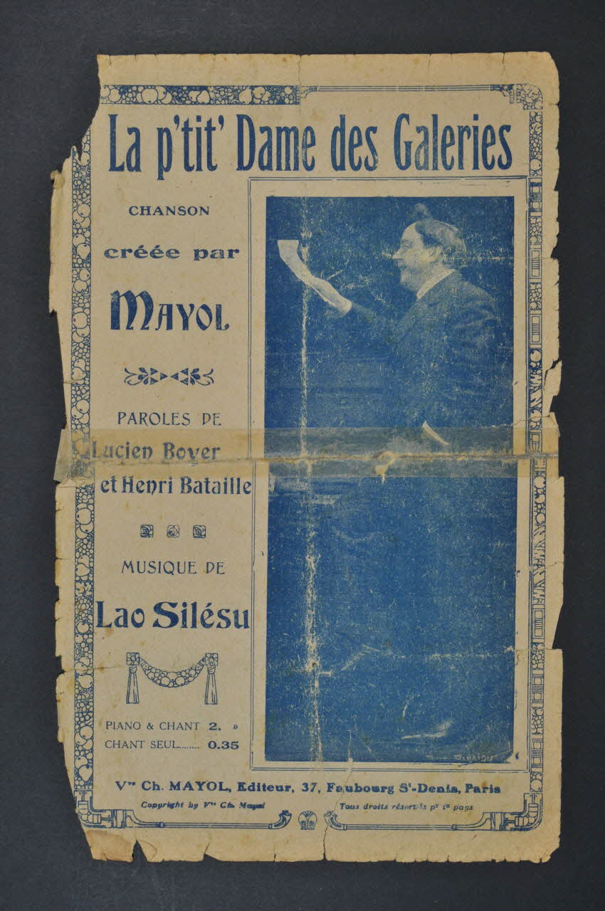 partition de musique petit format 1967.179.120 Photo Mucem