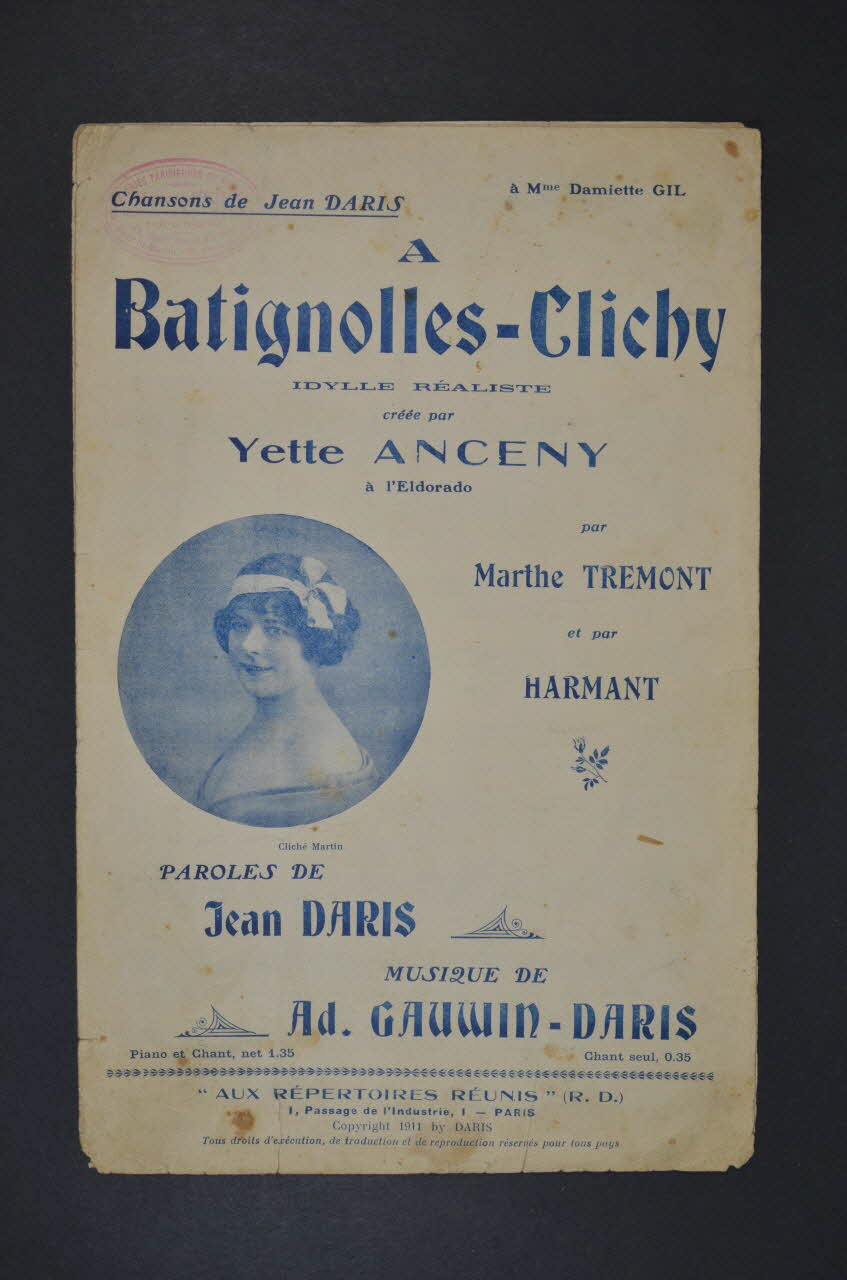 chanson petit format 1967.179.129 Photo Mucem