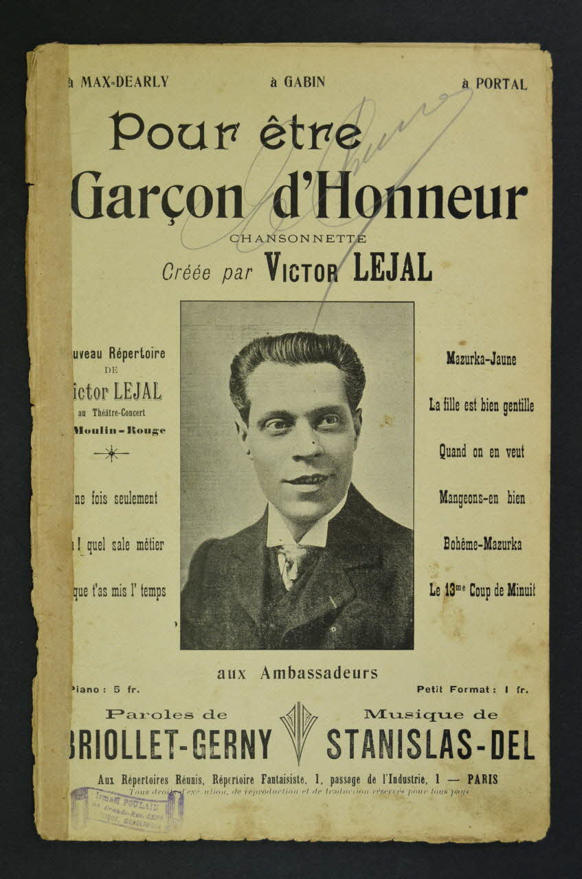 chanson petit format 1967.179.133 Photo Mucem