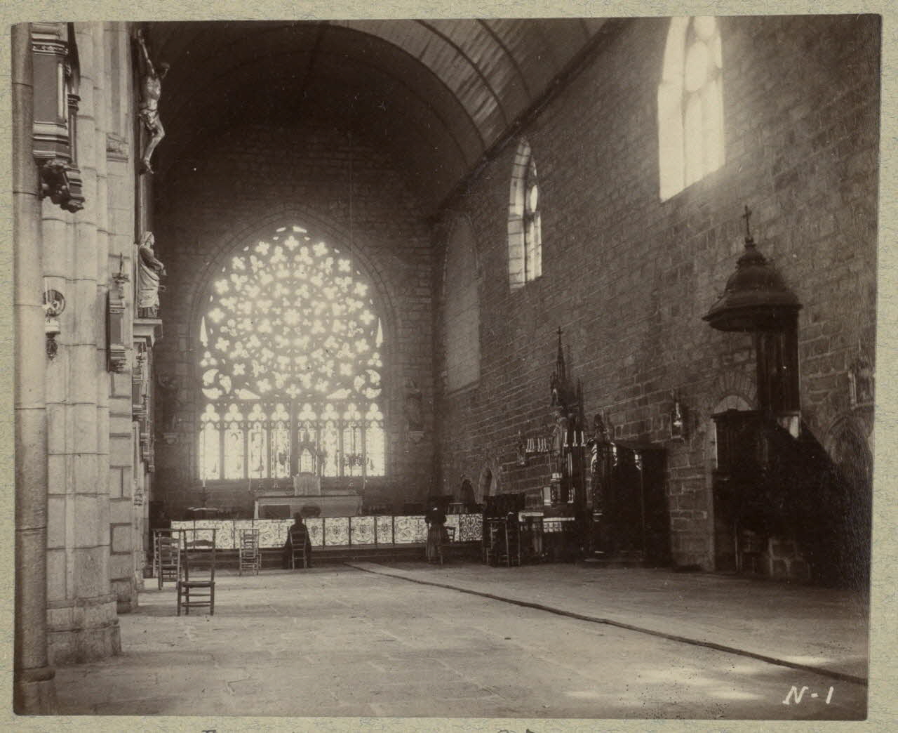 Anonyme photographie Collection de vues photographiques du 19e siècle Bretagne, France 1894 1998.35.108 Photo