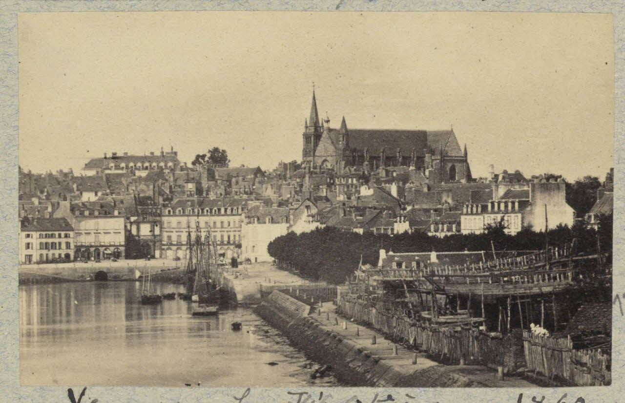 Anonyme photographie Collection de vues photographiques du 19e siècle Bretagne, France 1869 1998.35.16 Photo