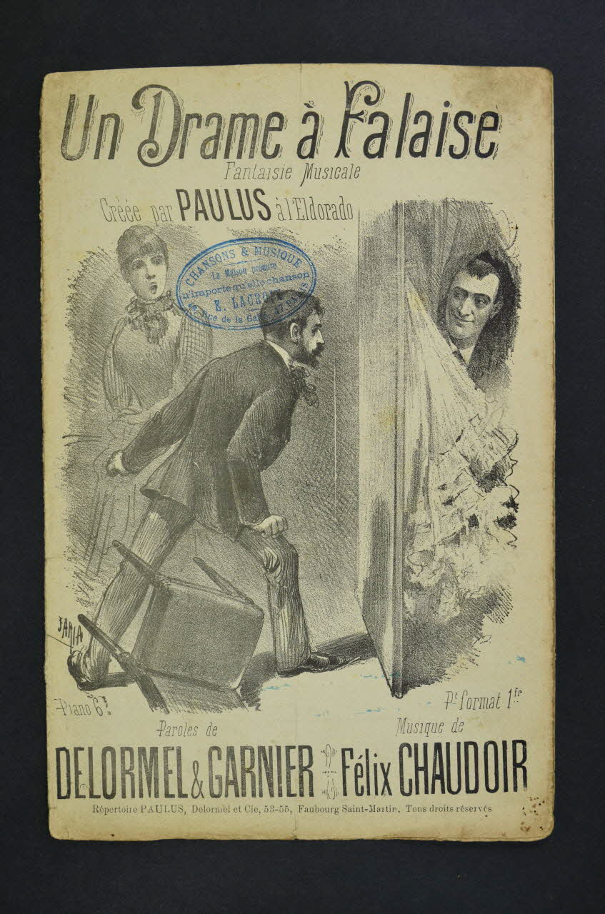 partition de musique petit format 1967.179.14 Photo Mucem