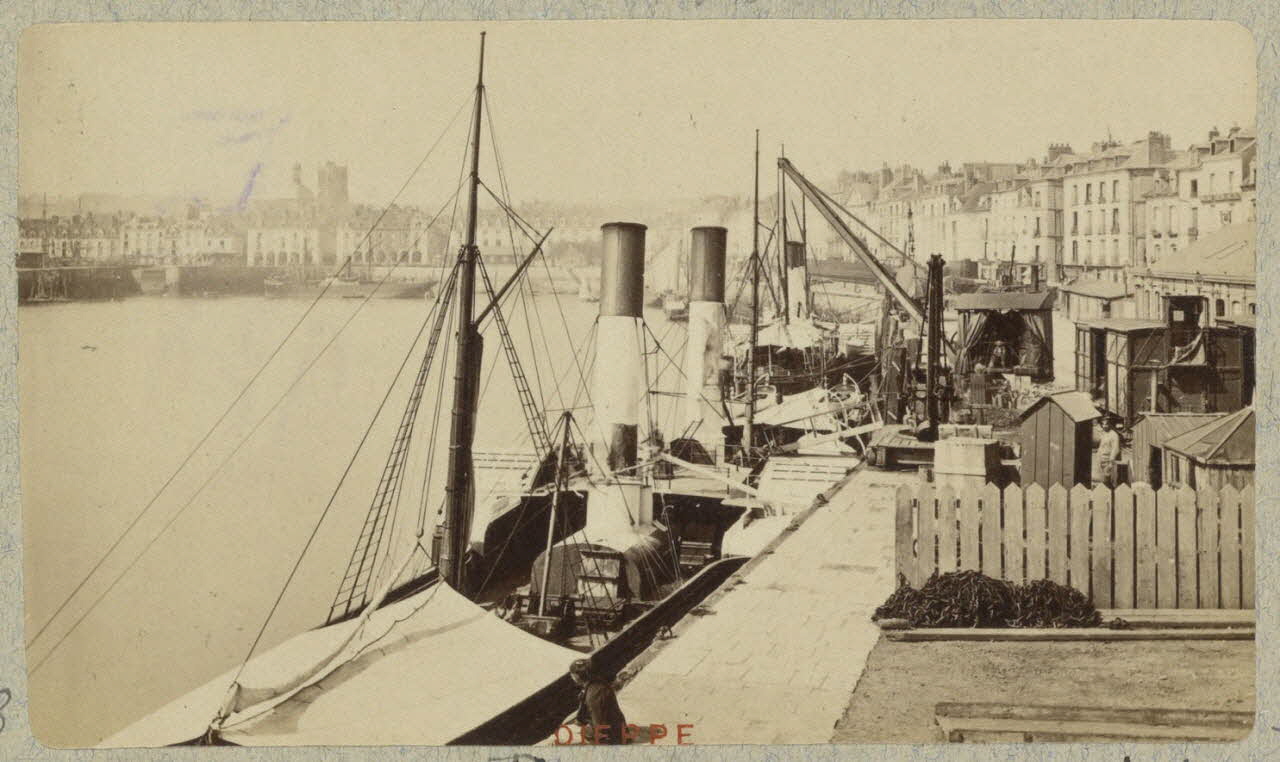 Anonyme photographie Collection de vues photographiques du 19e siècle Haute-Normandie, France 1878 1998.35.40 Photo