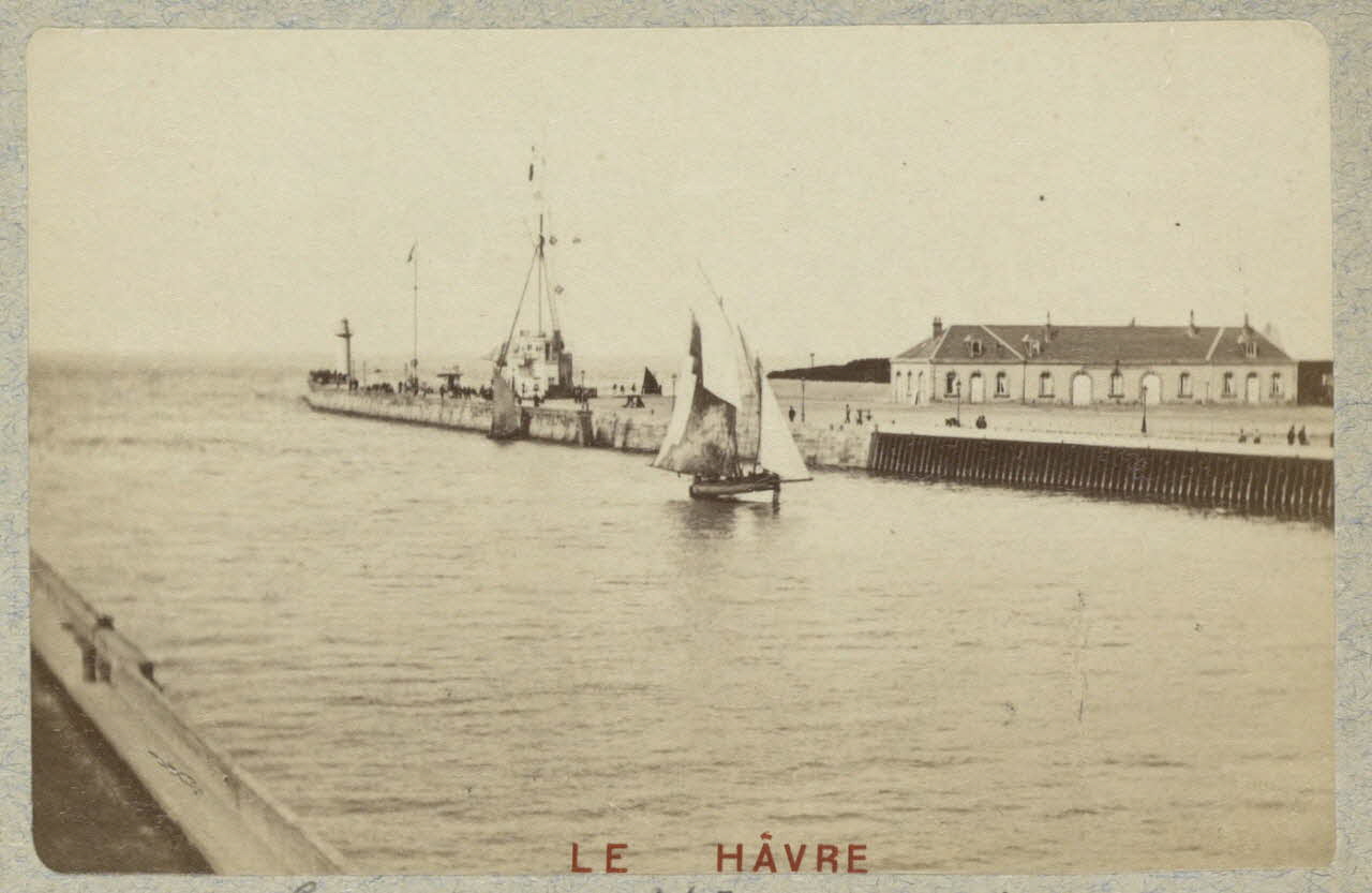 Anonyme photographie Collection de vues photographiques du 19e siècle Haute-Normandie, France 1874 1998.35.60 Photo