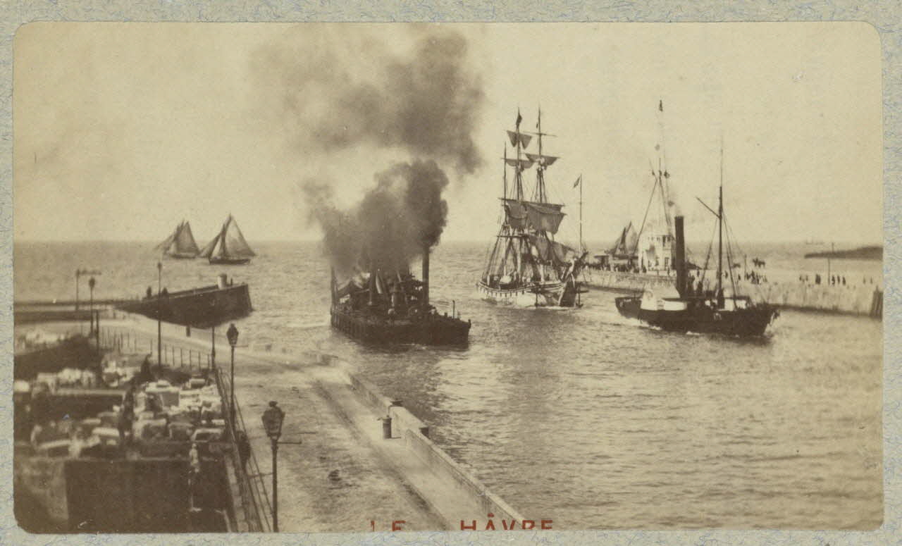 Anonyme photographie Collection de vues photographiques du 19e siècle Haute-Normandie, France 1874 1998.35.61 Photo