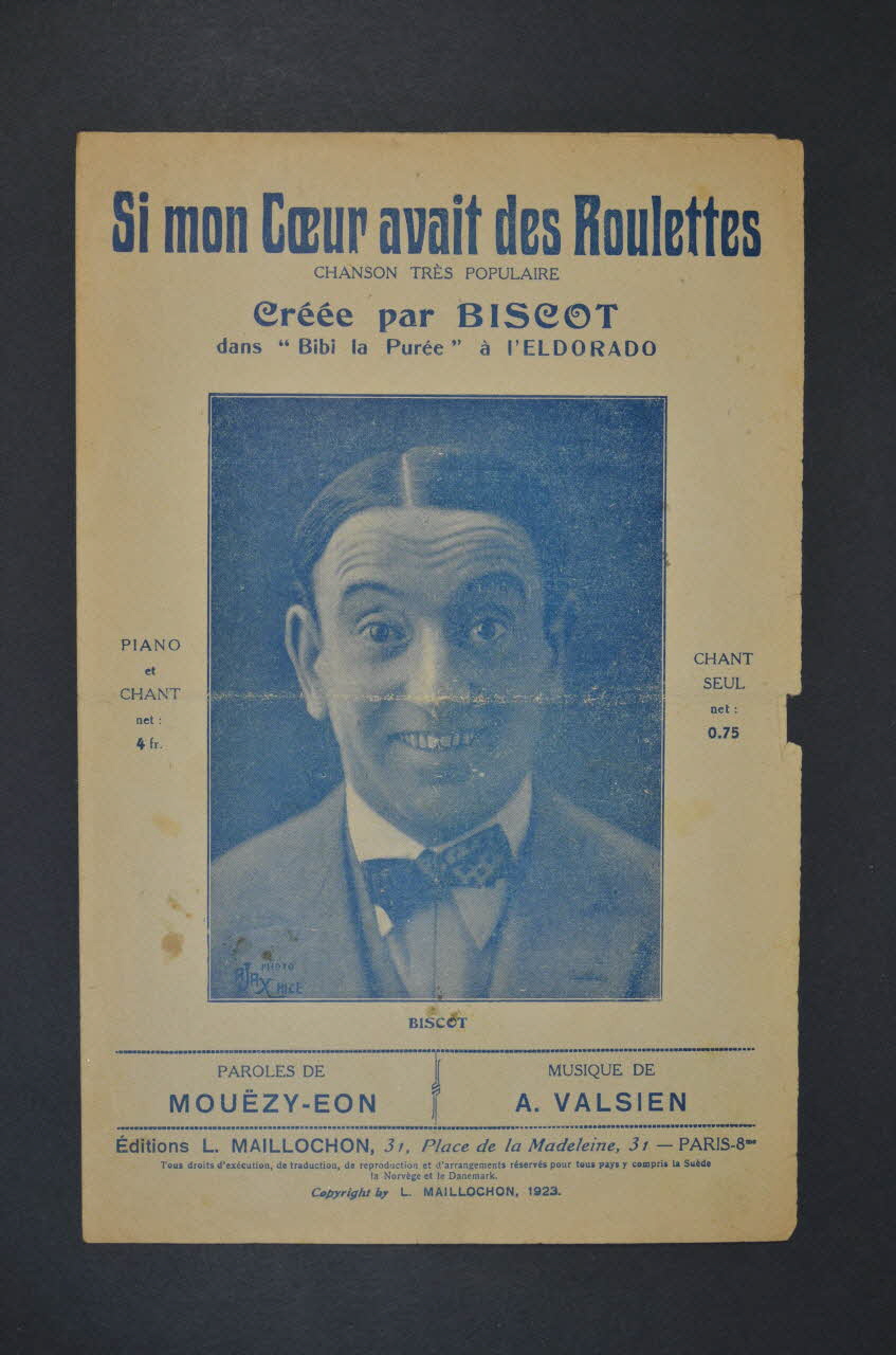 chanson petit format 1967.179.143 Photo Mucem