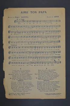 chanson petit format 1967.179.146 Photo Mucem