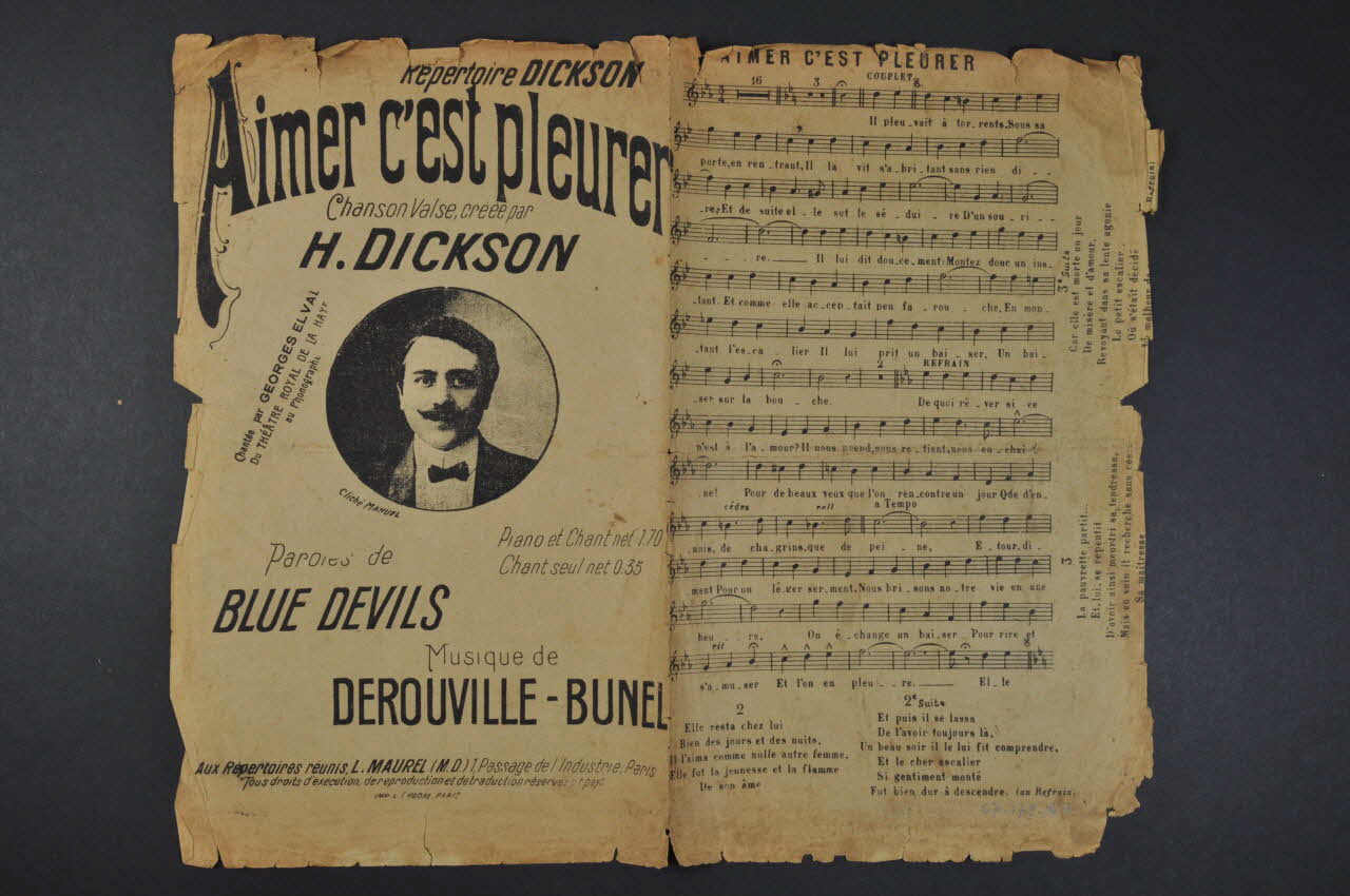 chanson petit format 1967.179.147 Photo Mucem