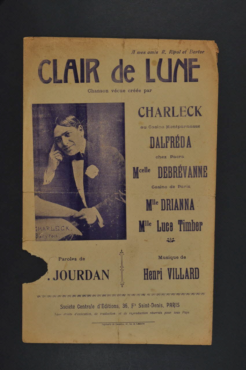 partition de musique petit format 1967.179.149 Photo Mucem