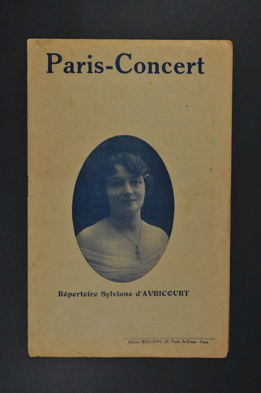 partition de musique petit format 1967.179.158 Photo Mucem