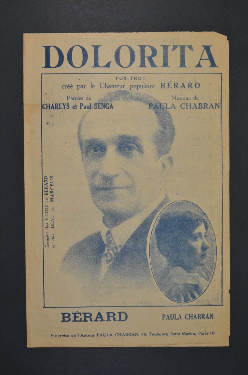 partition de musique petit format 1967.179.159 Photo Mucem