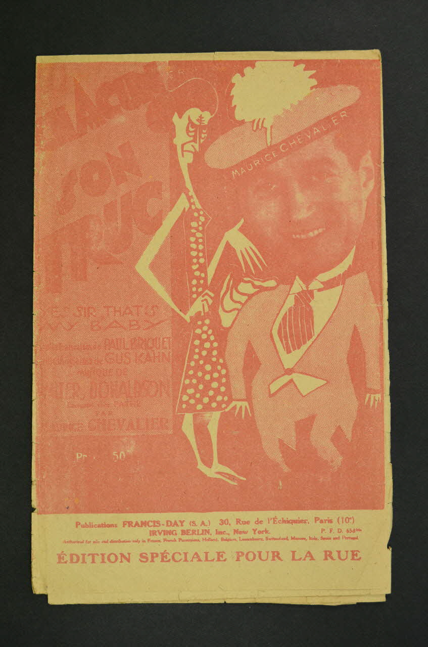 partition de musique petit format 1967.179.164 Photo Mucem