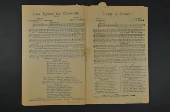 chanson petit format 1967.179.169.1-8 Photo Mucem