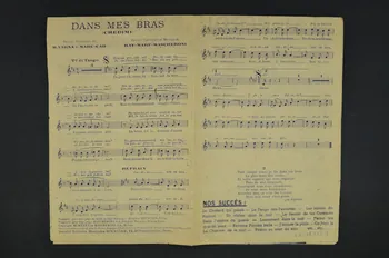 partition de musique petit format 1967.179.177 Photo Mucem