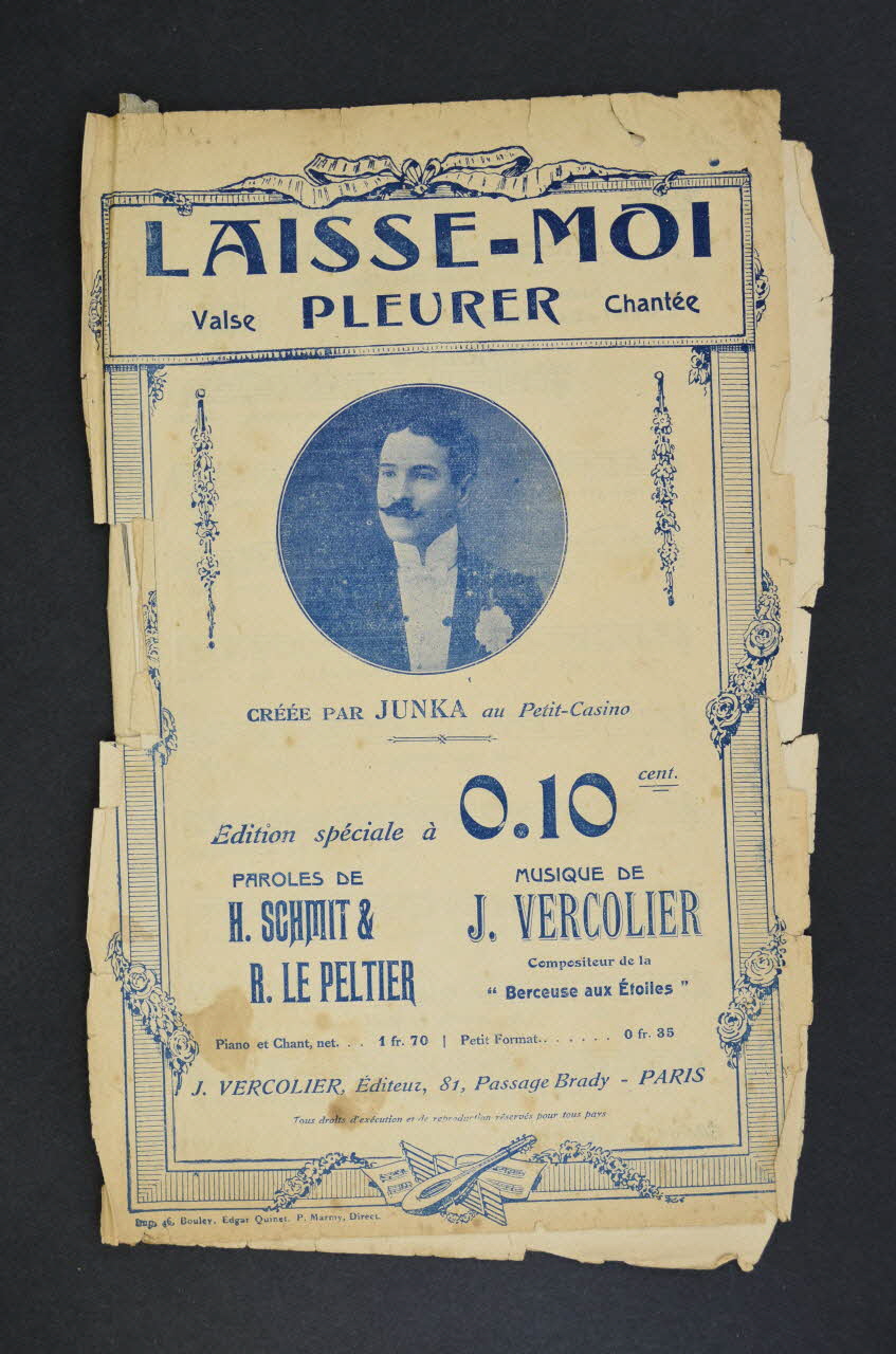 partition de musique petit format 1967.179.195 Photo Mucem