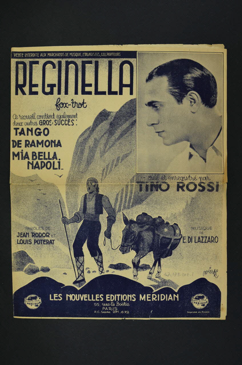 partition de musique petit format 1967.179.202 Photo Mucem