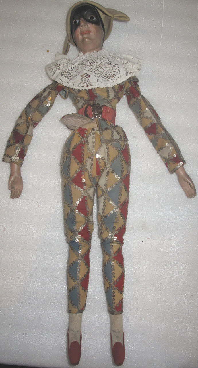 Charles Ferry marionnette à fils Arlequin Île-de-France, France 1840 1945.8.11 Photo