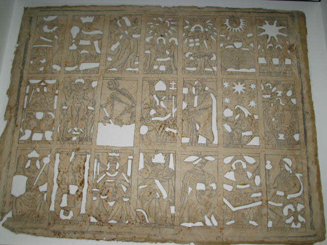 Charles Madigne PLANCHE A IMPRIMER LES CARTES A JOUER Franche-Comté, France 1777 1950.21.727 Photo