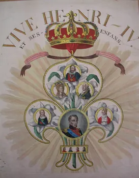estampe Vive Henri IV et ses enfants 1952.103.8 D Photo