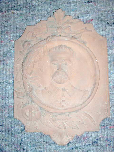 moulage estampage pour portrait d'homme 1953.81.3 Photo
