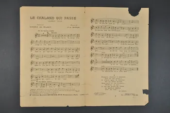 partition de musique petit format 1967.179.228 Photo Mucem