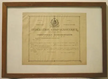 CERTIFICAT 1961.66.86 Photo