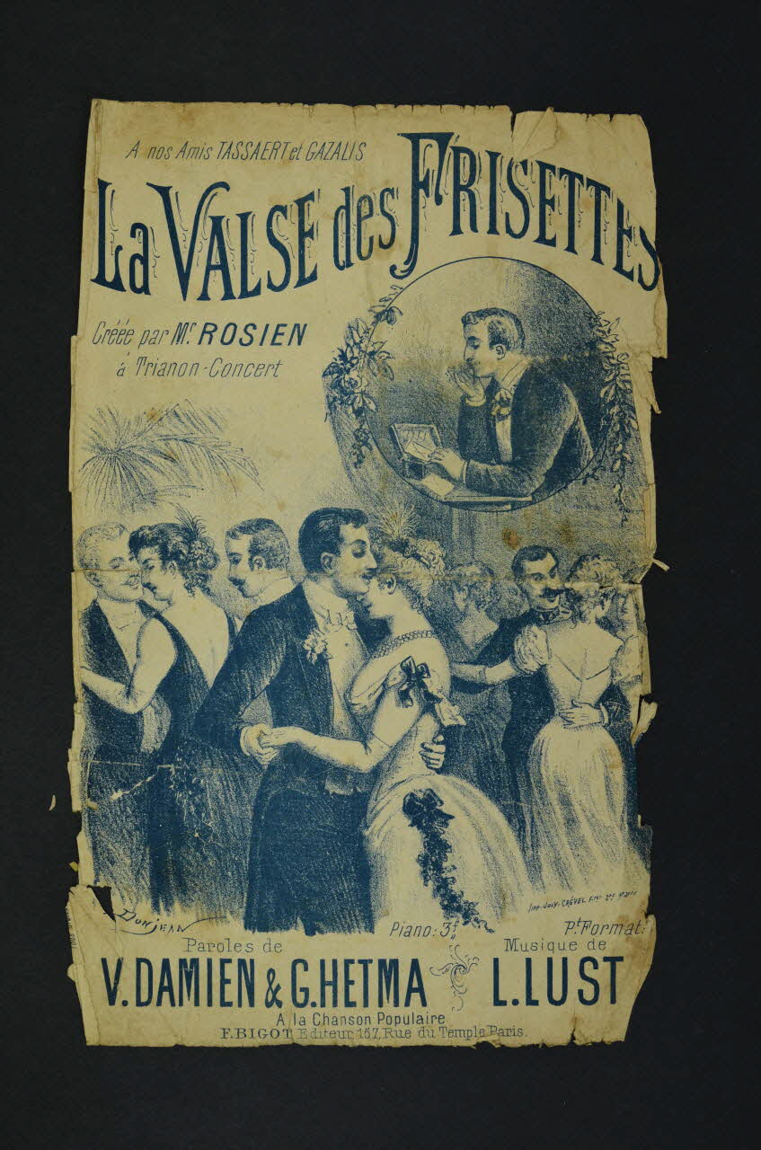 partition de musique petit format 1967.179.26 Photo Mucem