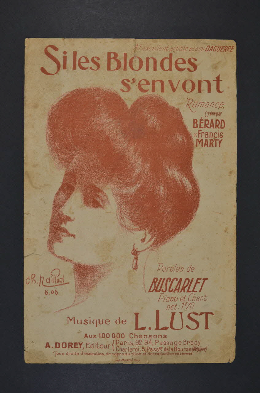 partition de musique petit format 1967.179.28 Photo Mucem