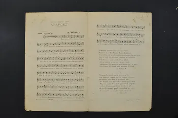 partition de musique petit format 1967.179.31  Photo Mucem